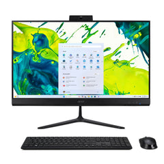 PC ACER ALLINONE AMD RYZEN 5 7430U RAM 8GB SSD 512GB 23.8  FULLHD W11 HOME TASTIERA E MOUSE INCLUSI BLACK PN:DQ.BPRET.004