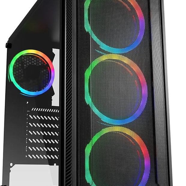 CASE TG4M-RGB NERO SHARKOON (4VENTOLE ARGB)