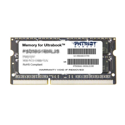 SO-DIMM DDR3L 8GB 1600MHZ PATRIOT