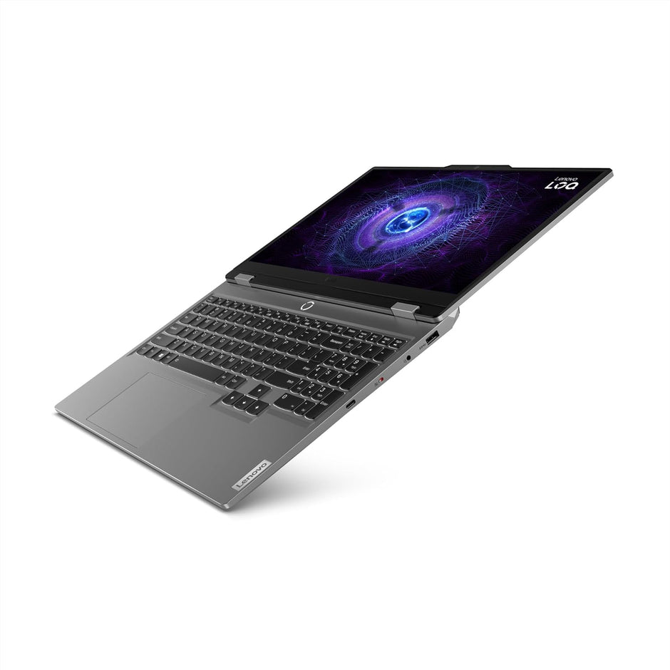 NOTEBOOK LENOVO LOQ I7-13650HX, 16GB RAM, 1TB SSD, 15.6 IPS 144HZ FULL HD, RTX 4050 6GB, LUNA GRAY, TASTIERA RGB, FREEDOS  PN:83DV017KIX