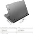 NOTEBOOK LENOVO LOQ I7-13650HX, 16GB RAM, 1TB SSD, 15.6 IPS 144HZ FULL HD, RTX 4050 6GB, LUNA GRAY, TASTIERA RGB, FREEDOS  PN:83DV017KIX