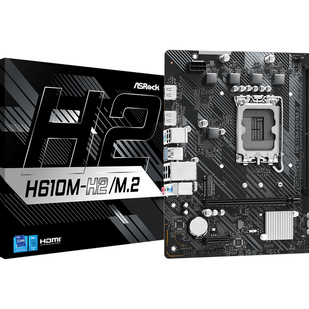 MOTHERBOARD ASROCK H610M-H2/M.2 SK-1700 DDR4