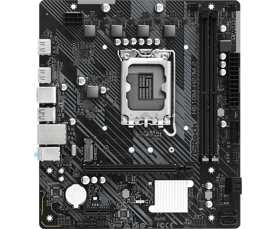 MOTHERBOARD ASROCK H610M-H2/M.2 SK-1700 DDR4