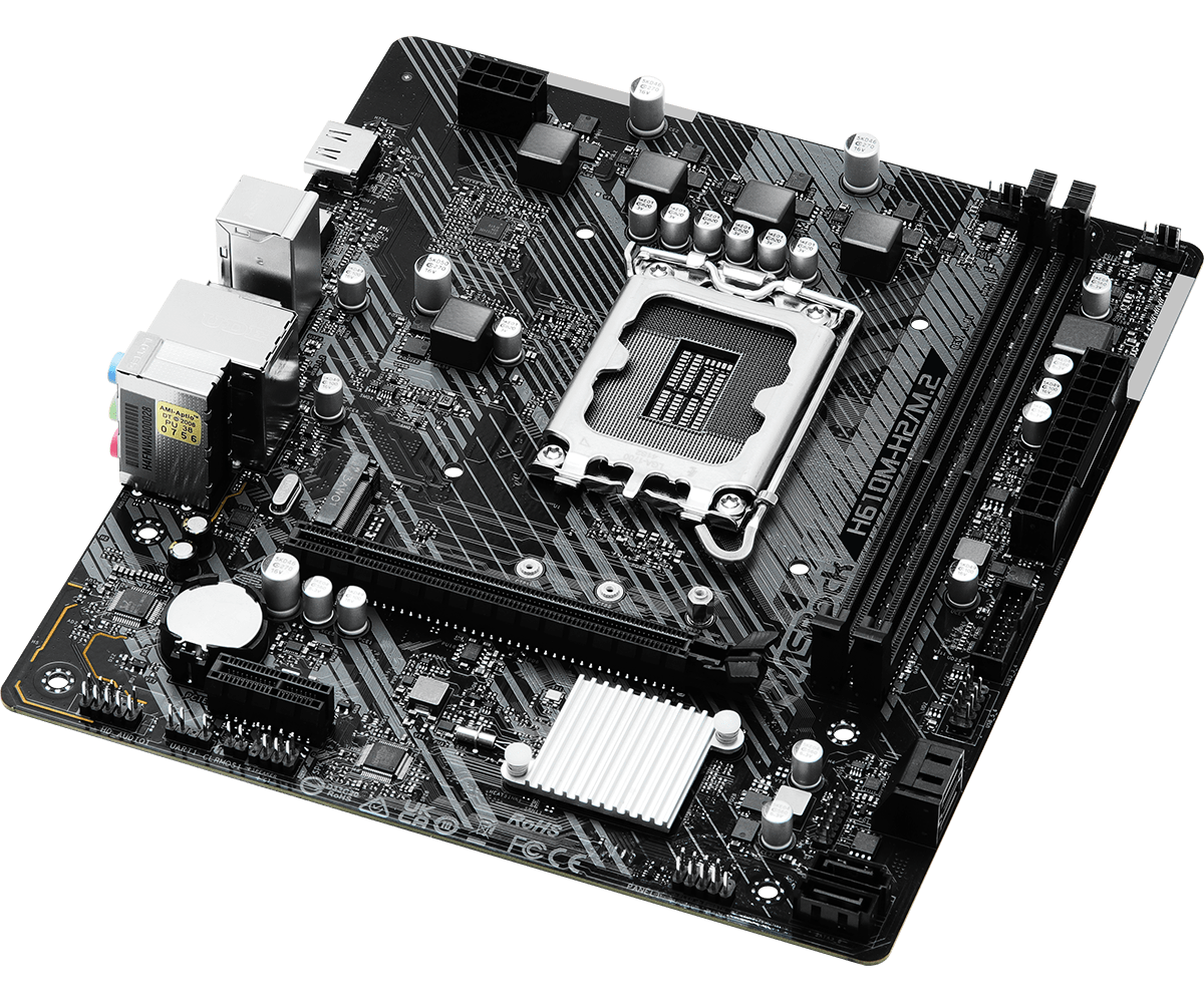 MOTHERBOARD ASROCK H610M-H2/M.2 SK-1700 DDR4