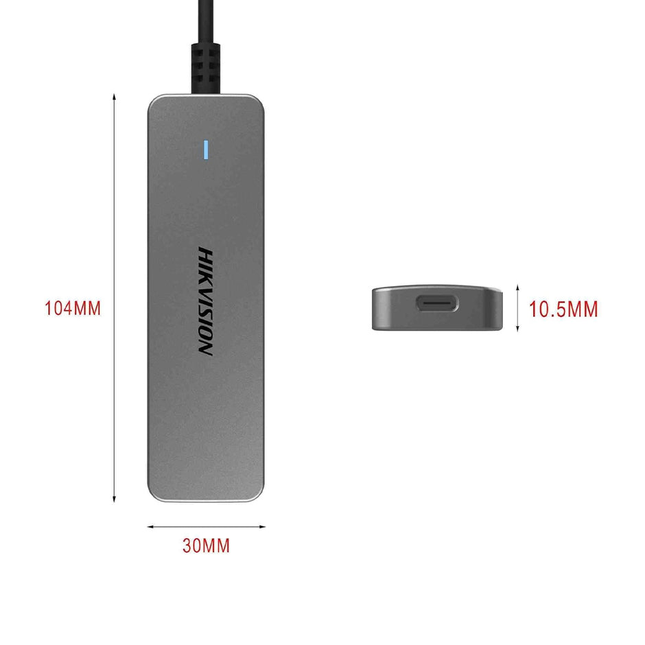 HUB USB 3.0 4 PORTE USB + TYPE C HIKVISION HS-HUB-DS401