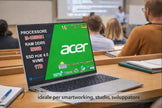 NOTEBOOK ACER ASPIRE GO 16, CPU I9-13900H,32GB RAM DDR5 6400MHZ,1 TB SSD,DISPLAY 16.0 WUXGA IPS 120HZ, SILVER,W11 HOME PN:NX.JS9ET.001
