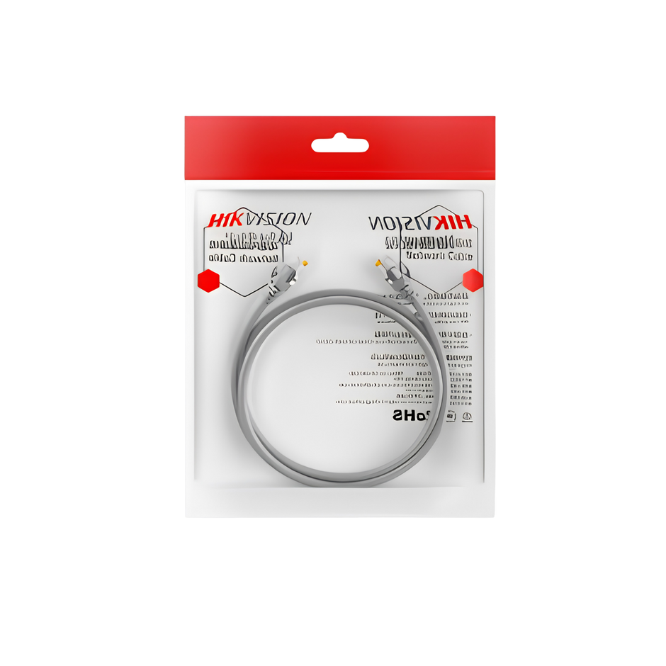 CAVO RETE 0.5 MT CAT.6 U/UTP 24AWG GRAY HIKVISION