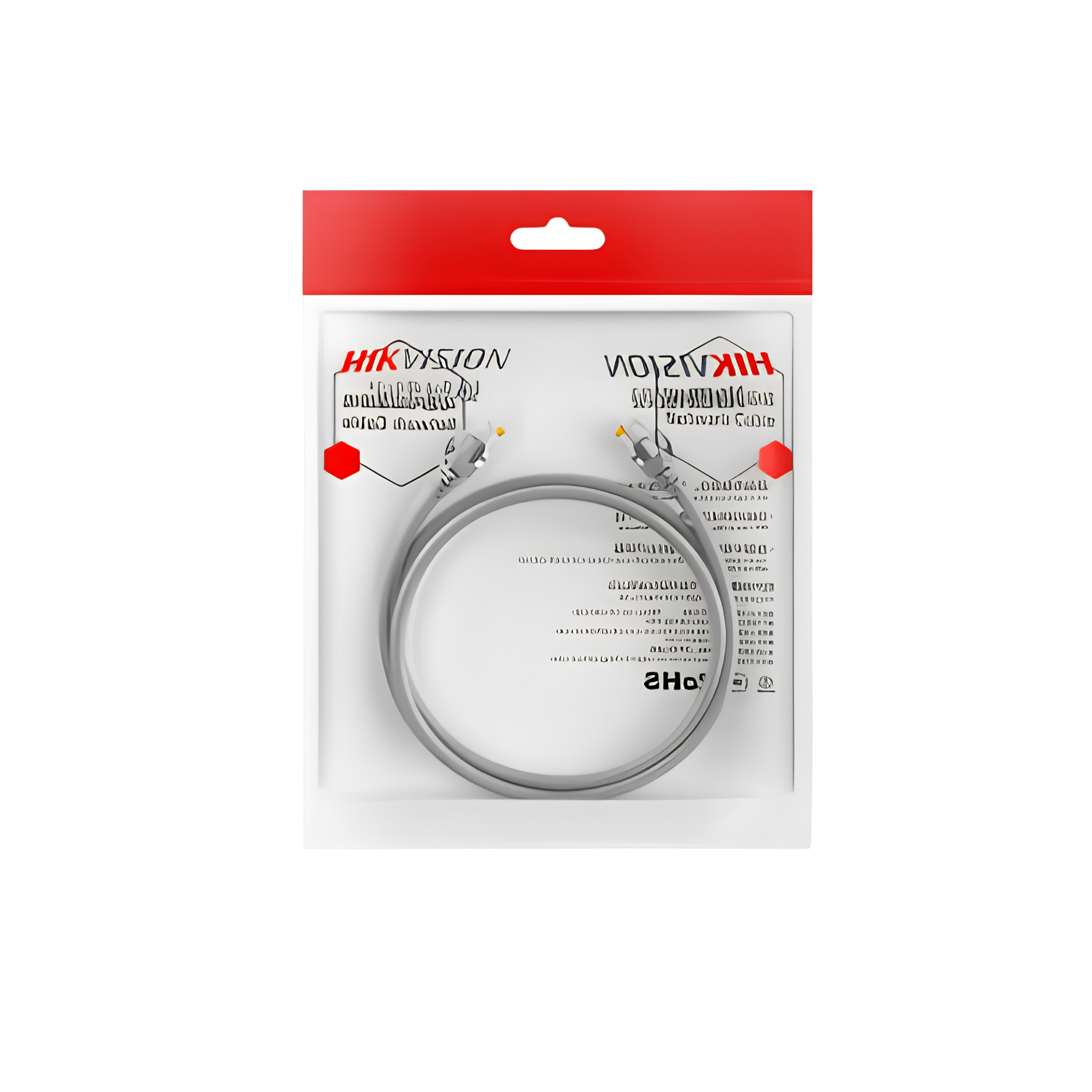 CAVO RETE 0.5 MT CAT.6 U/UTP 24AWG GRAY HIKVISION