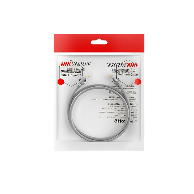 CAVO RETE 0.5 MT CAT.6 U/UTP 24AWG GRAY HIKVISION