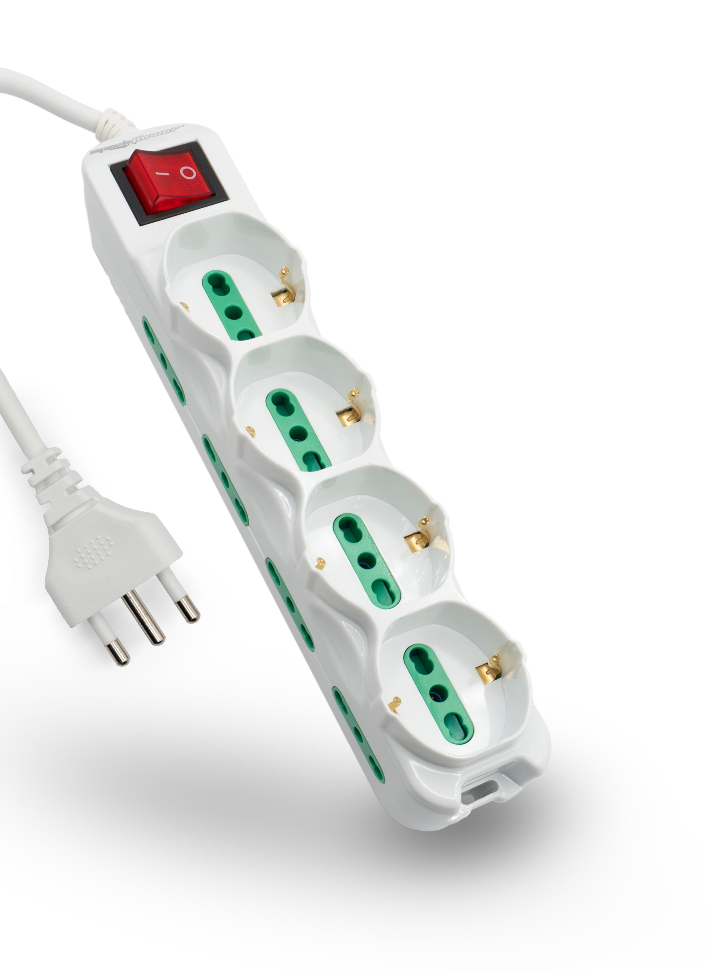 MULTIPRESA 12POSTI 8xBIPASSO 4xSCHUKO MP-3081 MACH POWER
