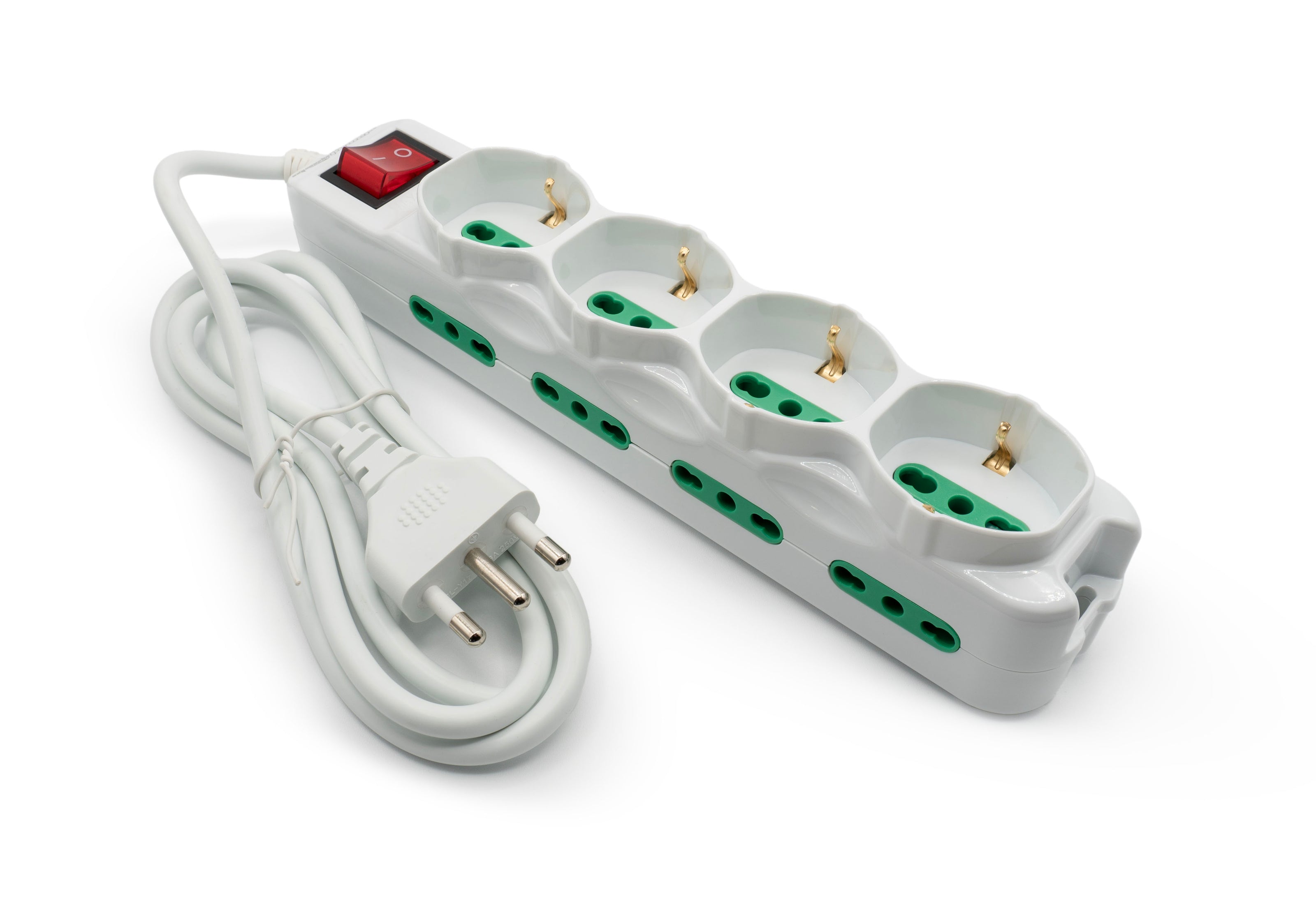 MULTIPRESA 12POSTI 8xBIPASSO 4xSCHUKO MP-3081 MACH POWER