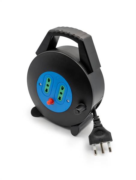 PROLUNGA AVVOLGICAVO 5MT SPINA ITA 16A MACH POWER PN:MP-CR5M