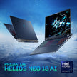 NOTEBOOK ACER PREDATOR HELIOS NEO 16, ULTRA 9 275HX, RAM 16GB DDR5, SSD 1TB, NVIDIA GEFORCE RTX 5070 8GB GDDR7, DISPLAY 18.0 OLED 250HZ,TASTIERA RGB, WIFI 6E, FREEDOS PN:NH.QVHET.002