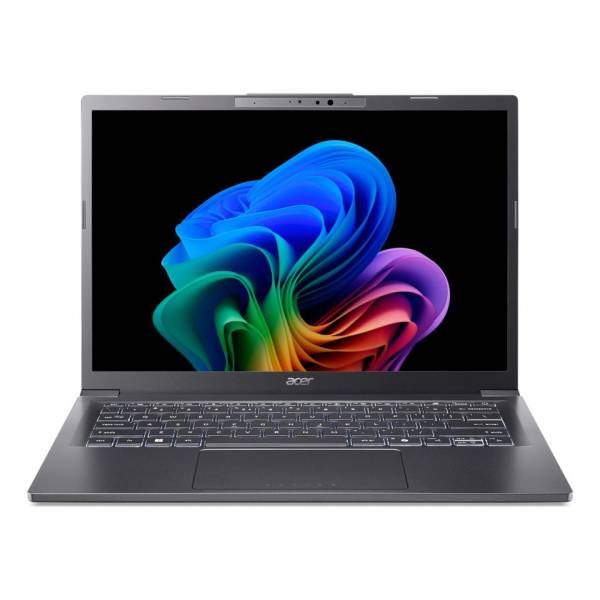 NOTEBOOK ACER ASPRE 14 AI ULTRA 5 226V 16GB DDR5 RAM 512GB SSD 14.0 OLED WUXGA W11 HOME PC COPILOT+ PN:NX.JFVET.001