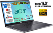 NOTEBOOK ACER ASPIRE 5  I7-1355U 16GB RAM 1TB SSD 17.3  FHD IPS W11 HOME PN:NX.KJLET.001