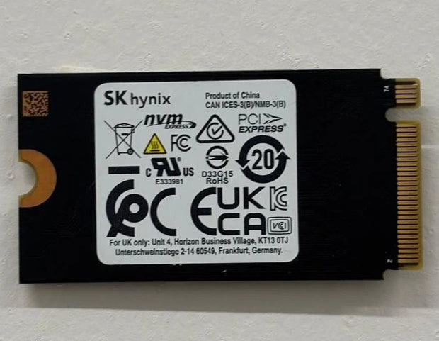 SSD INTERNO OEM M.2 256GB MINI NVME SK HYNIX PN:HFS256GEJ4X112N