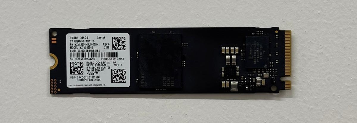SSD INTERNO OEM M.2 256GB NMVE SAMSUNG PN:MZ-VL42560