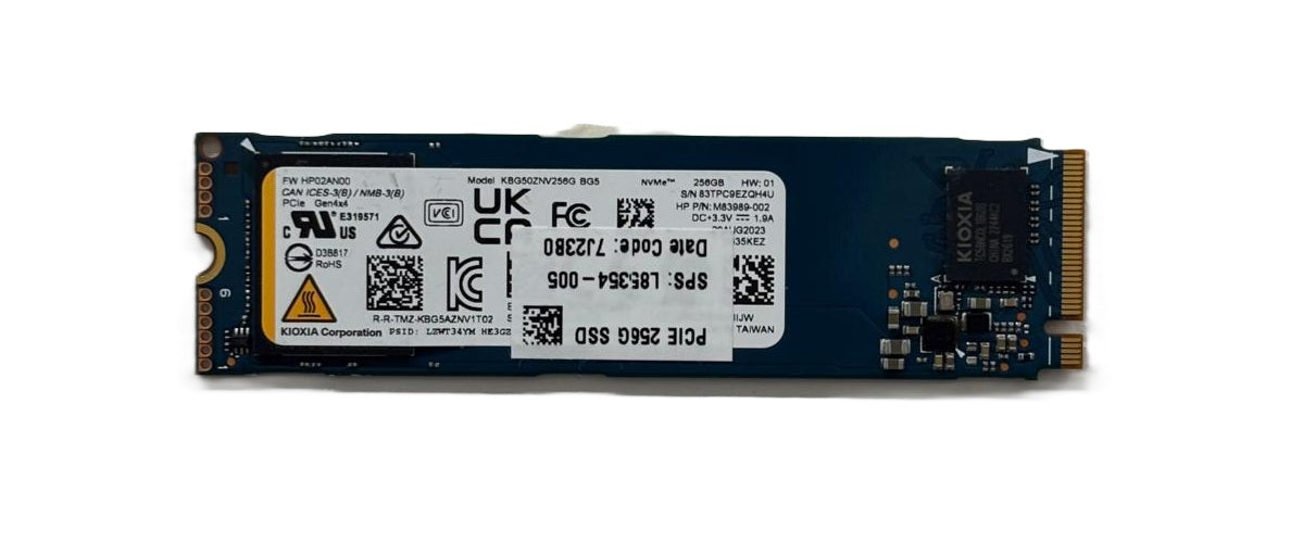 SSD INTERNO OEM M.2 256GB NMVE KIOXIA PN:KBG50ZNV256G M83989