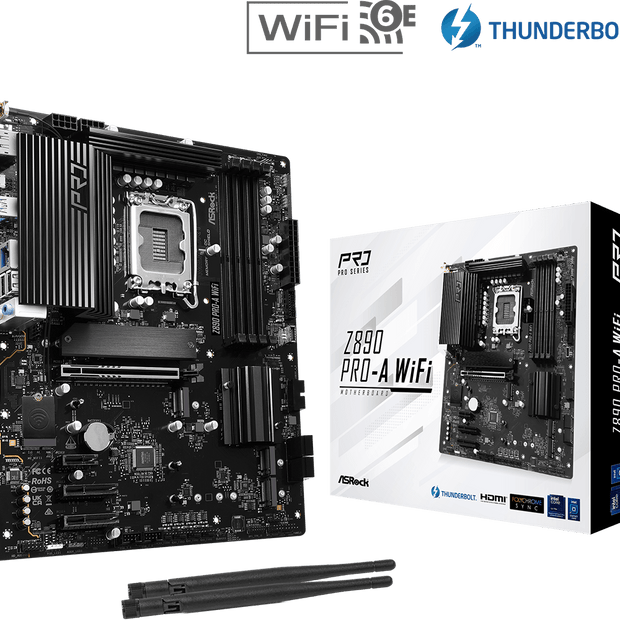 MOTHERBOARD ASROCK SK-1851 Z890 PRO A WIFI