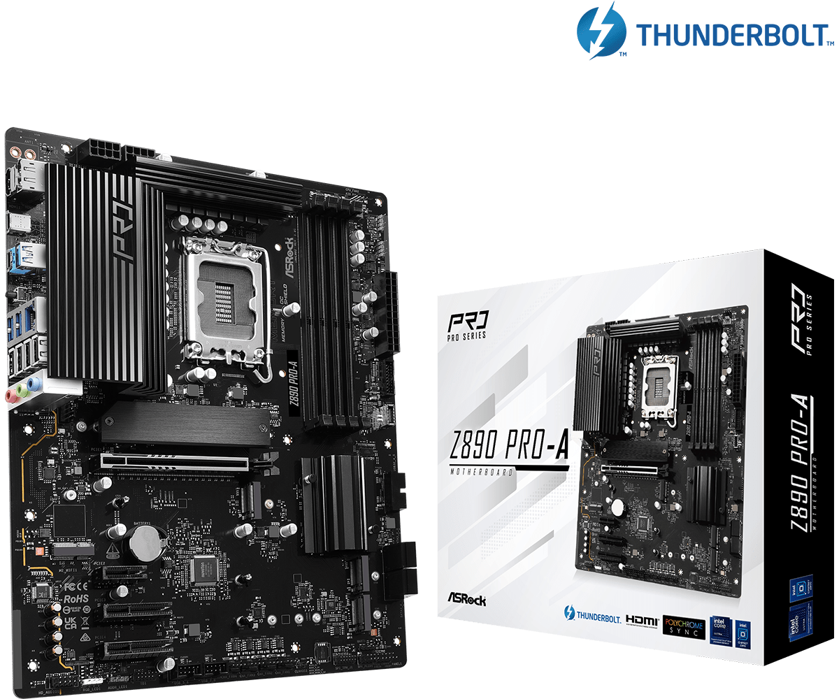 MOTHERBOARD ASROCK SK-1851 Z890 PRO A