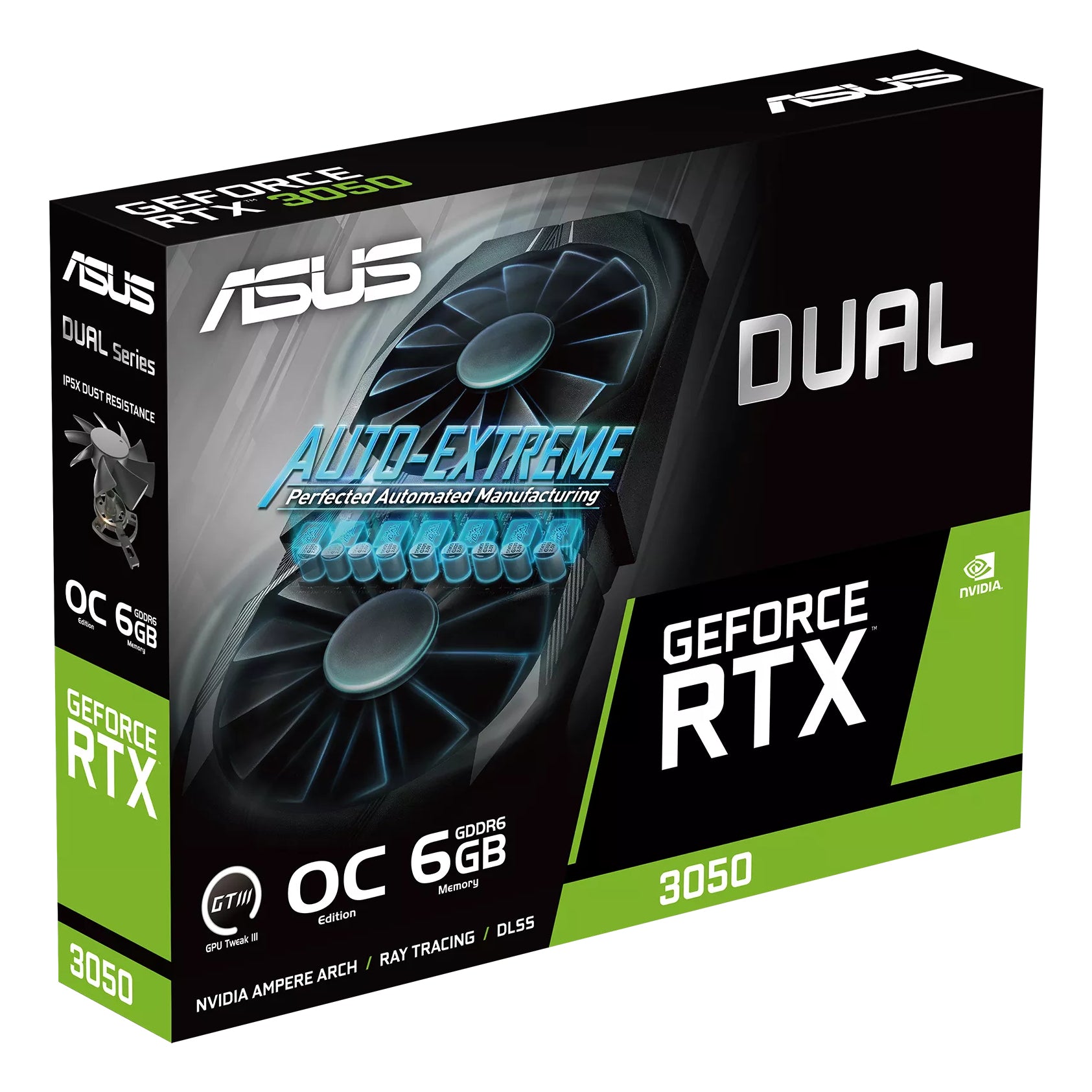 SCHEDA VIDEO ASUS RTX 3050 6GB DUAL OC