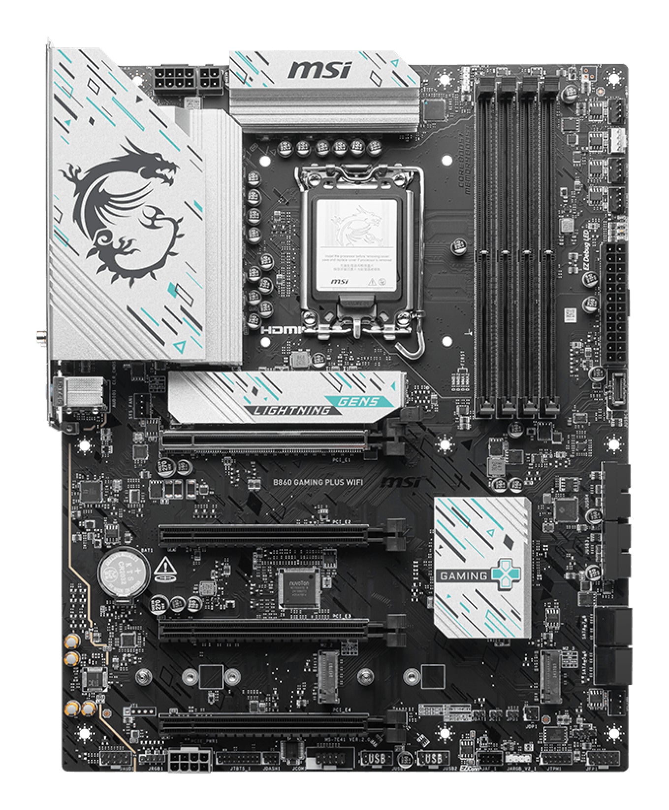 MOTHERBOARD MSI SK-1851 B860 GAMING PLUS WIFI DDR5