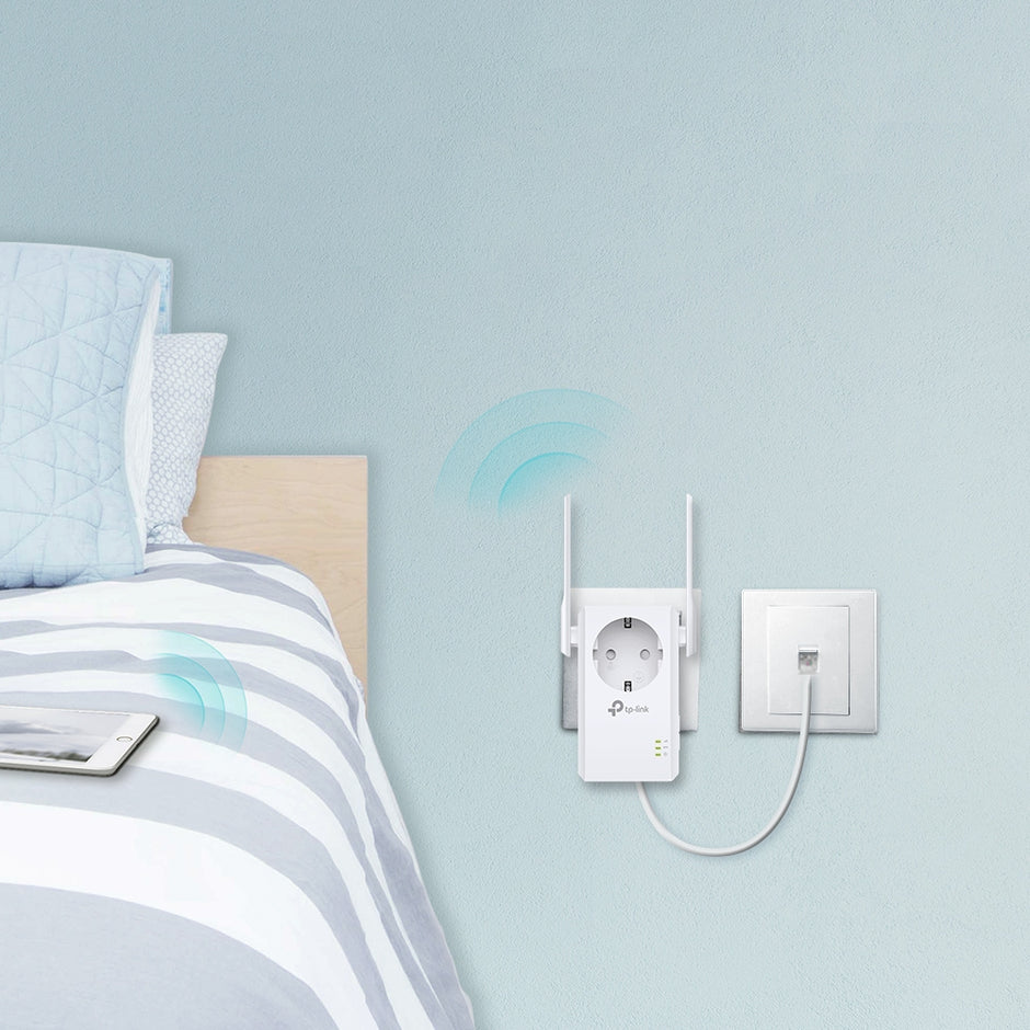 RANGE EXTENDER WIFI 300MBPS CON PRESA PASSANTE PN:TL-WA860RE TP-LINK