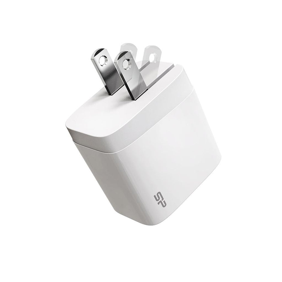Silicon Power SP18WASYQM152PCW Caricabatterie per dispositivi mobili Bianco Interno