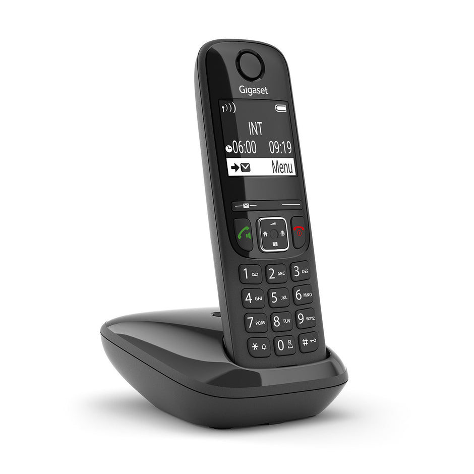 TEL.CORDLESS AS690 DUO KIT VIVAVOCE BLACK GIGASET