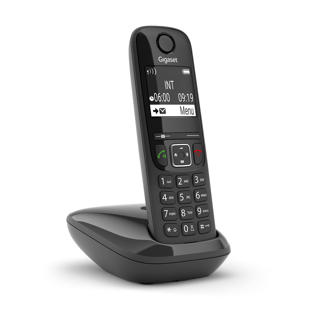 TEL.CORDLESS AS690 DUO KIT VIVAVOCE BLACK GIGASET