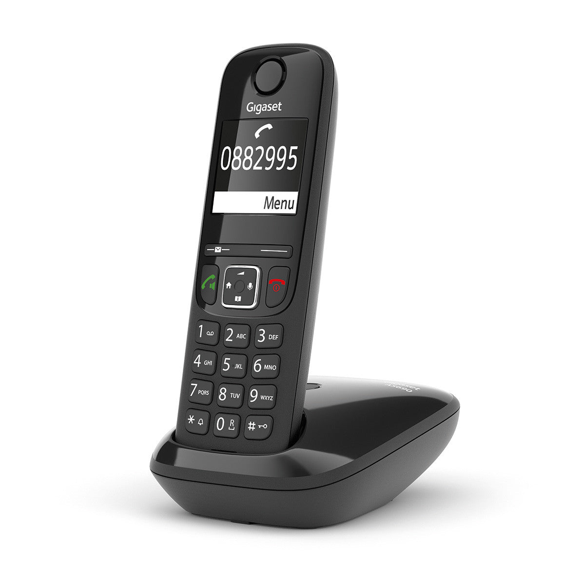 TEL.CORDLESS AS690 DUO KIT VIVAVOCE BLACK GIGASET