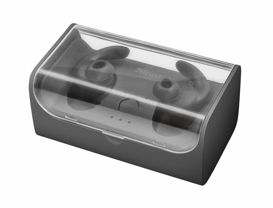 Trust Duet Auricolare Wireless In-ear Musica e Chiamate Bluetooth Nero