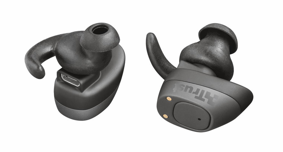 Trust Duet Auricolare Wireless In-ear Musica e Chiamate Bluetooth Nero