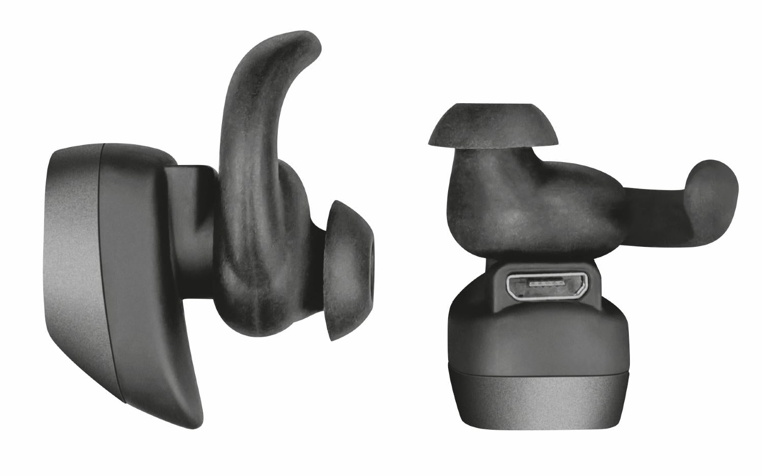 Trust Duet Auricolare Wireless In-ear Musica e Chiamate Bluetooth Nero