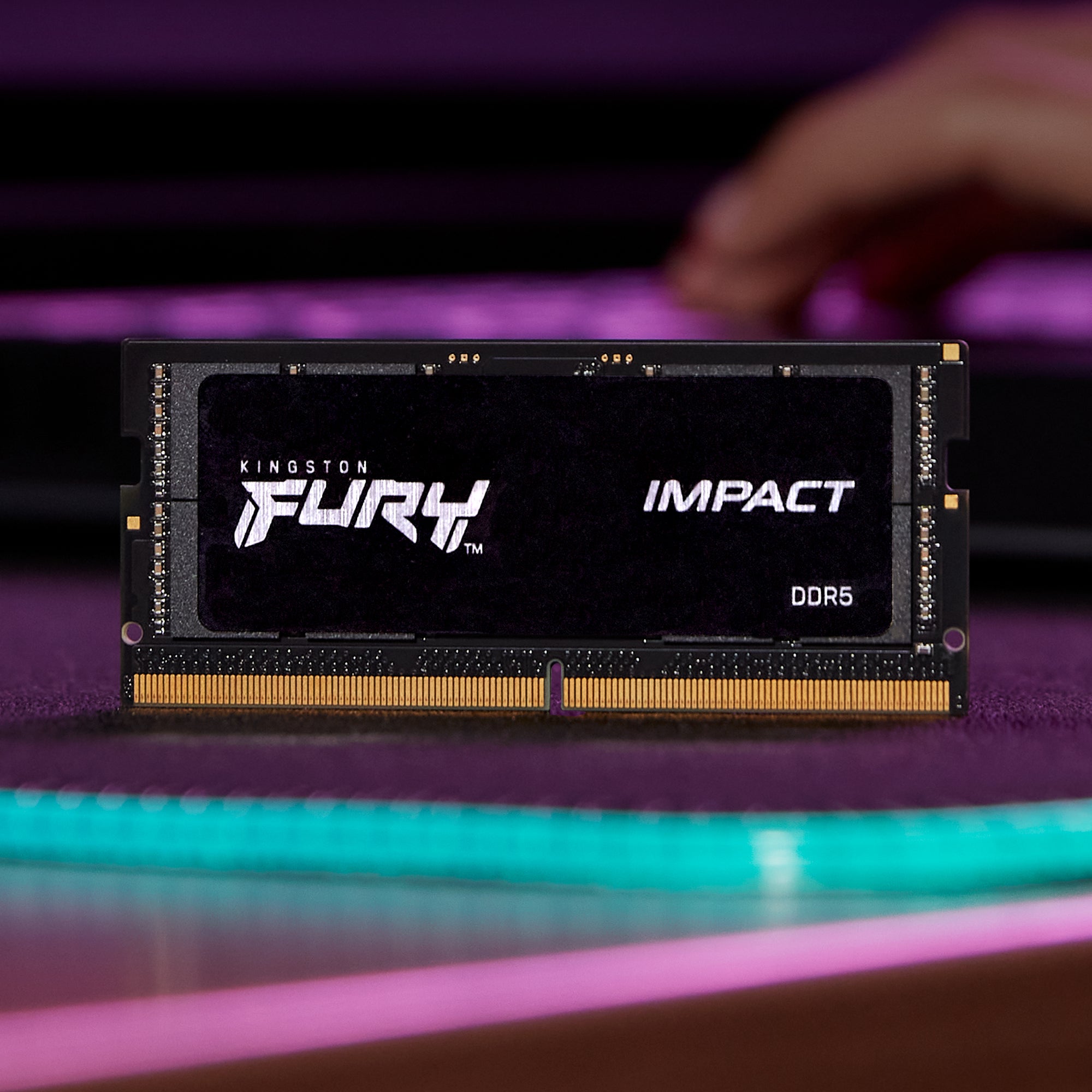 SO-DIMM DDR5 16GB 6400MHZ FURY IMPACT CL38 KINGSTON PN:KF564S38IB-16