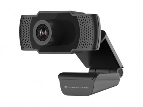 WEBCAM HD CONCEPTRONIC USB 2K 2592x1944 3MP CON MICROFONO