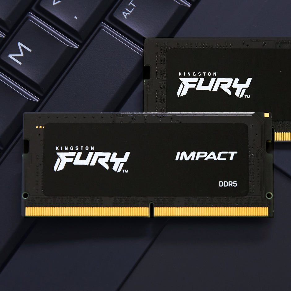 SO-DIMM DDR5 16GB 6400MHZ FURY IMPACT CL38 KINGSTON PN:KF564S38IB-16