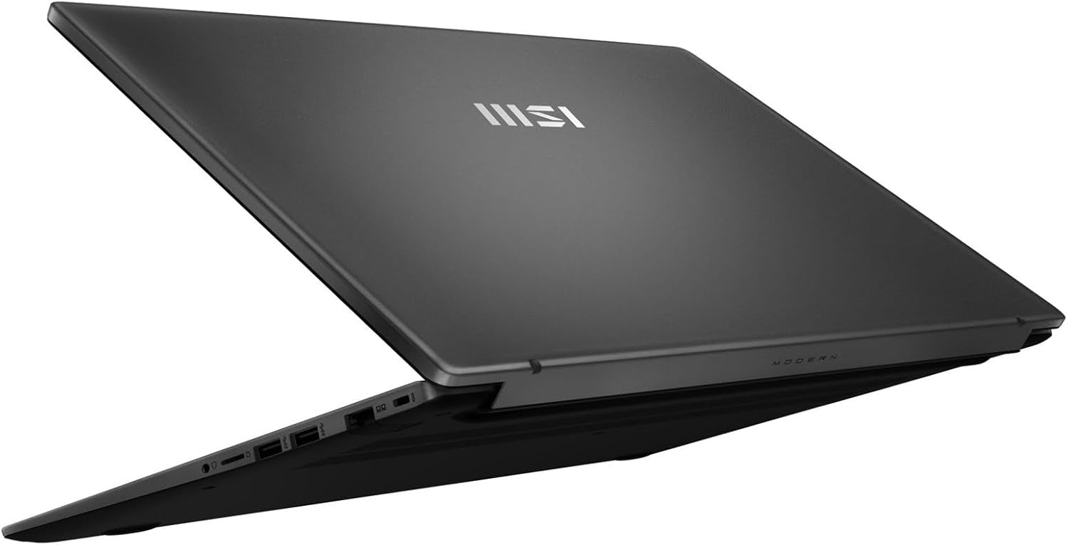 NOTEBOOK MSI MODERN CPU CORE 7 150U 16GB RAM DDR4 512GB SSD 15.6 IPS FHD TASTIERA RETROILLUMINATA FREEDOS GRAY PN:9S7-15S111-671