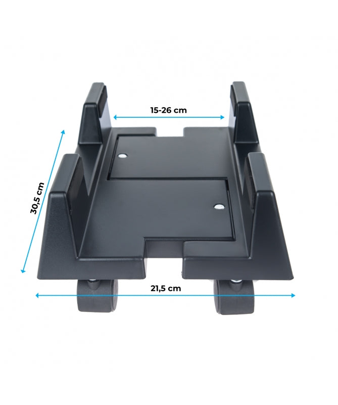 CARRELLO PC CP-02 IN PLASTICA 4 RUOTE VULTECH