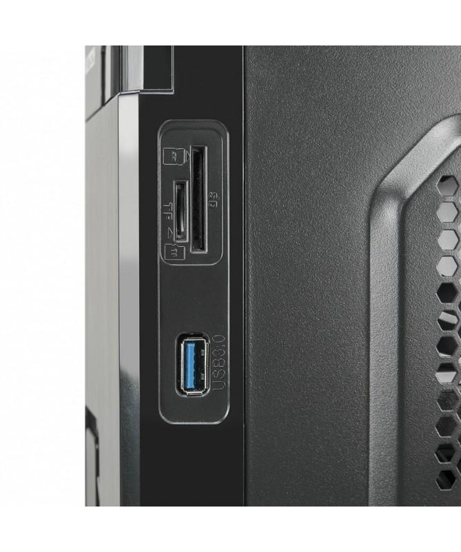 CASE PC VULTECH MICRO-ATX 250W MOD.GS-3492 REV.2.3 CON CARD READER/SLOT LOW PROFILE