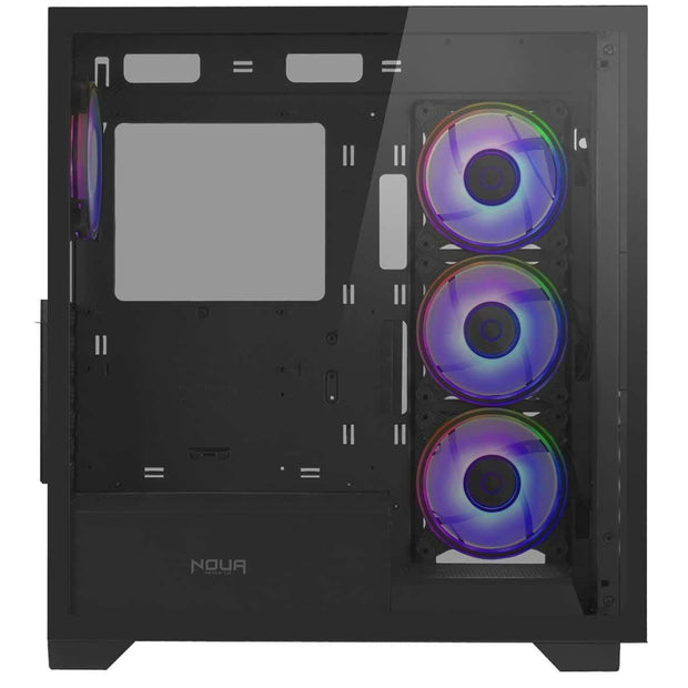 CASE PC GAMING NOUA ATX IRON V111 LED CON 4 VENTOLE PREINSTALLATE