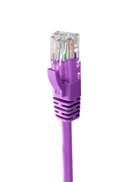 CAVO PATCH CORD 0.3M CAT.5 VIOLET