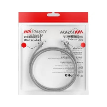 CAVO RETE 1MT CAT.6 U/UTP 24AWG GRAY HIKVISION