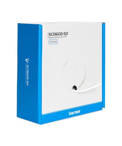 CAVO RETE 50MT CAT6 MATASSA VULTECH SC13602-50