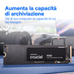 SSD INTERNO M.2 2TB P310 CRUCIAL NVME 4X4 R/W PN:CT1000P310SSD8