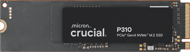 SSD INTERNO M.2 2TB P310 CRUCIAL NVME 4X4 R/W PN:CT1000P310SSD8