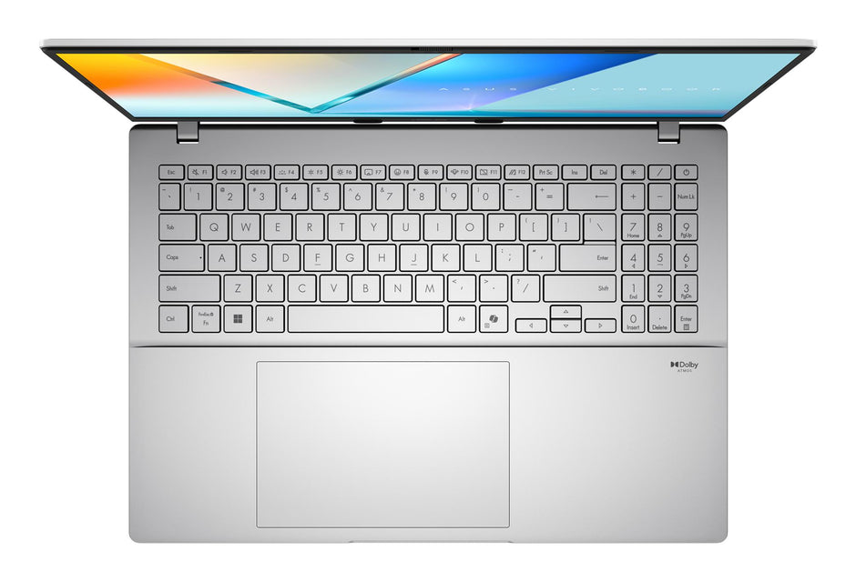 NOTEBOOK ASUS VIVOBOOK S16, CPU ULTRA 7 355, 16GB RAM, 512GB SSD, 16.0 OLED, WINDOWS 11 HOME COPILOT+ PC, SILVER, 3 ANNI GARANZIA PN:S3607AA-SH015W