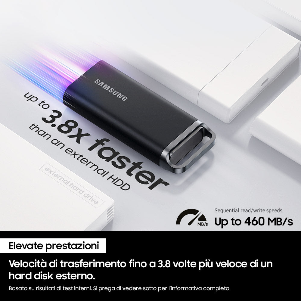 SSD ESTERNO 2TB SAMSUNG MU-PH2TOS-EU