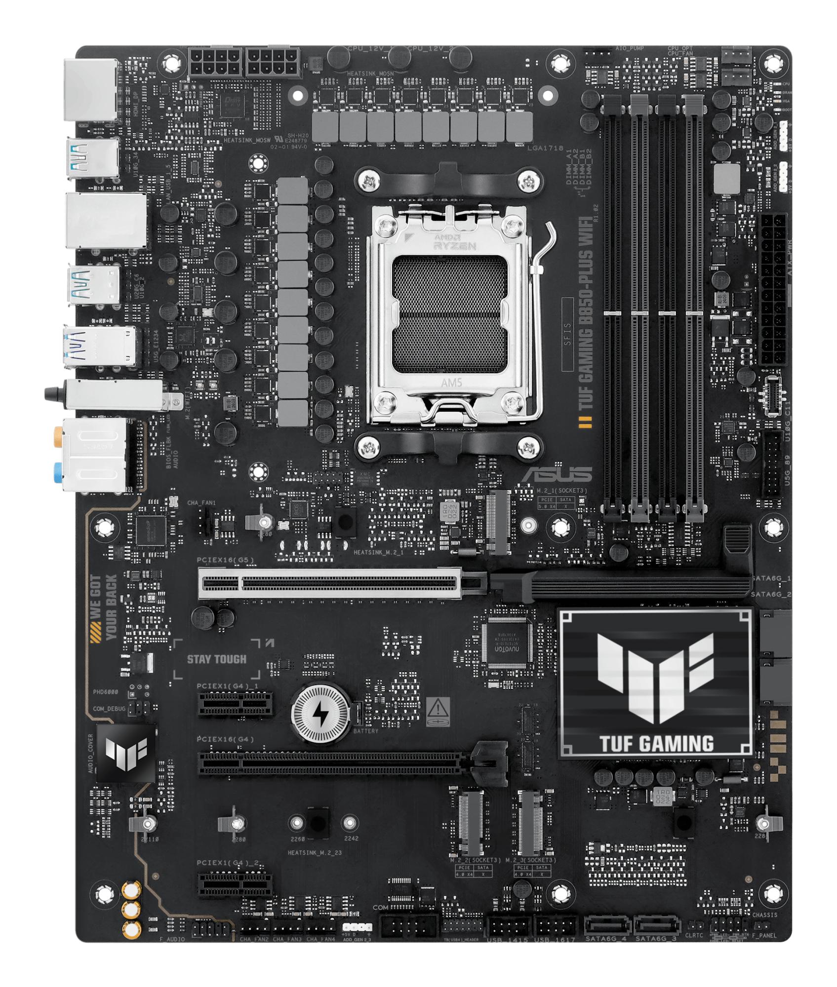MOTHERBOARD ASUS SK-AM5 TUF B850 PLUS WIFI
