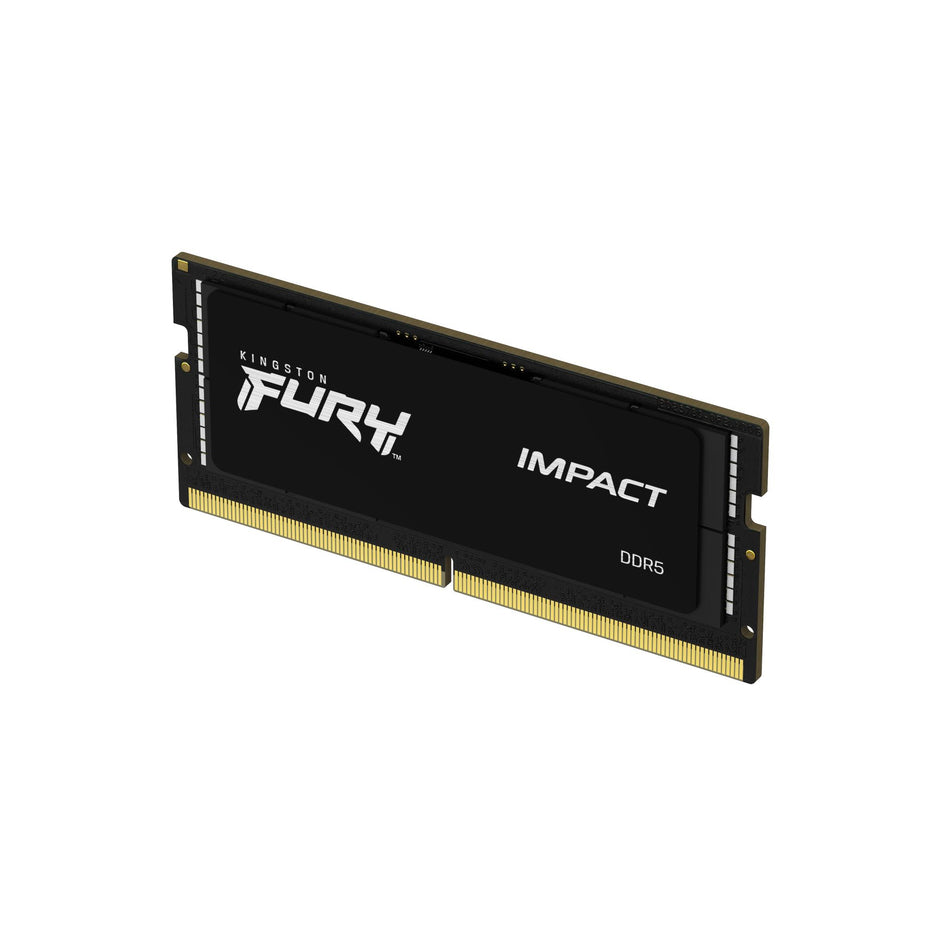 SO-DIMM DDR5 16GB 6400MHZ FURY IMPACT CL38 KINGSTON PN:KF564S38IB-16